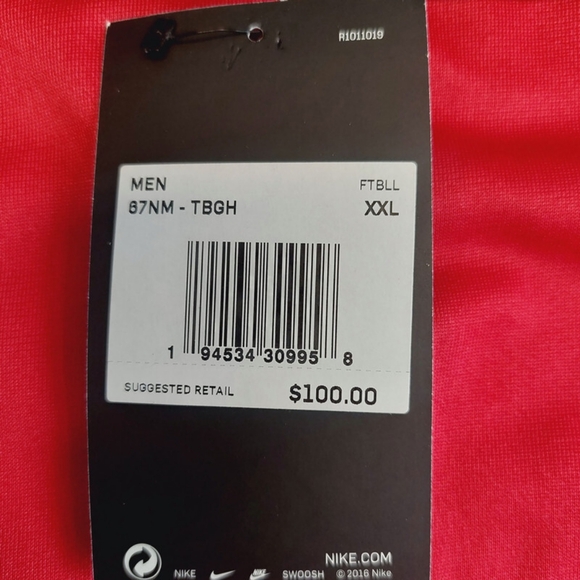 Nike Tampa Bay Buccaneers Jersey Mens Size XXL Jameis Winston #3 On Field Red - Picture 5 of 9